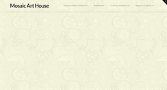 Desktop Screenshot of mosaicarthouse.com